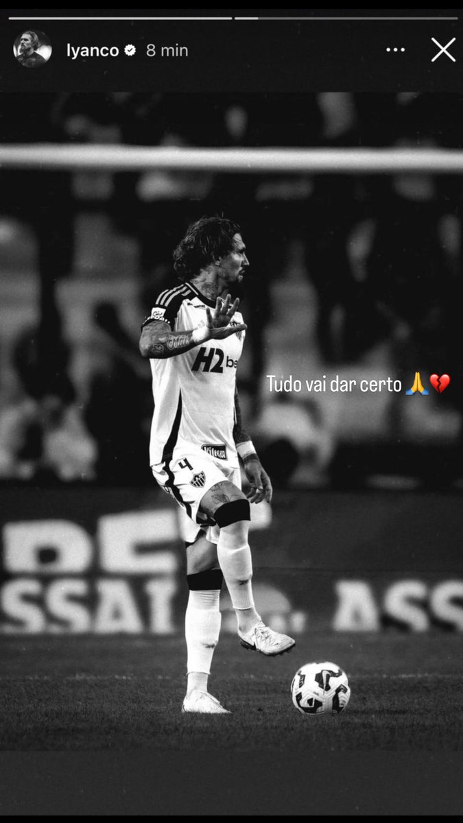 O Lyanco no stories do Instagram dizendo que "tudo vai dar certo" 

Na moral? Eu só senti vontade de CHORAR lendo isso!

Depois de um dia caótico pro torcedor Atleticano, é muito gratificante saber que temos jogadores que se importam com a torcida.

Obrigado, Lyanco!