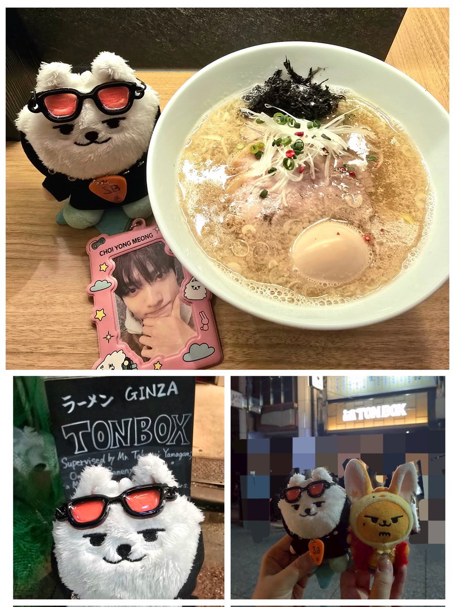 Apple310310's tweet photo. #TONBOX さんへ行きました🍜
塩ラーメンとても美味しかった😋
前に並んでいた福岡から来ていたMOAちゃん🐿とお話しできたし、お互い推しの席座れた🥹💖
ありがとうございます🙏 https://t.co/vha0ZdjrIJ