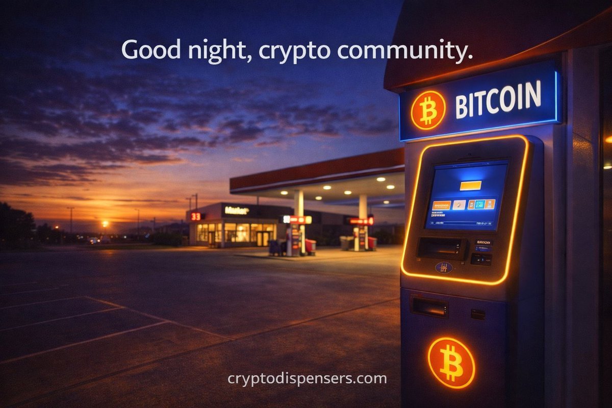 cryptodispenser's tweet photo. Good night, crypto community.🌙

Markets close. Headlines change.

But Bitcoin’s supply rules remain the same.

Scarcity held today.

It will hold tomorrow.

#BitcoinScarcity #CryptoEconomics #DigitalFinance 
#BTC #BitcoinBasics https://t.co/vT0VS3TU1p