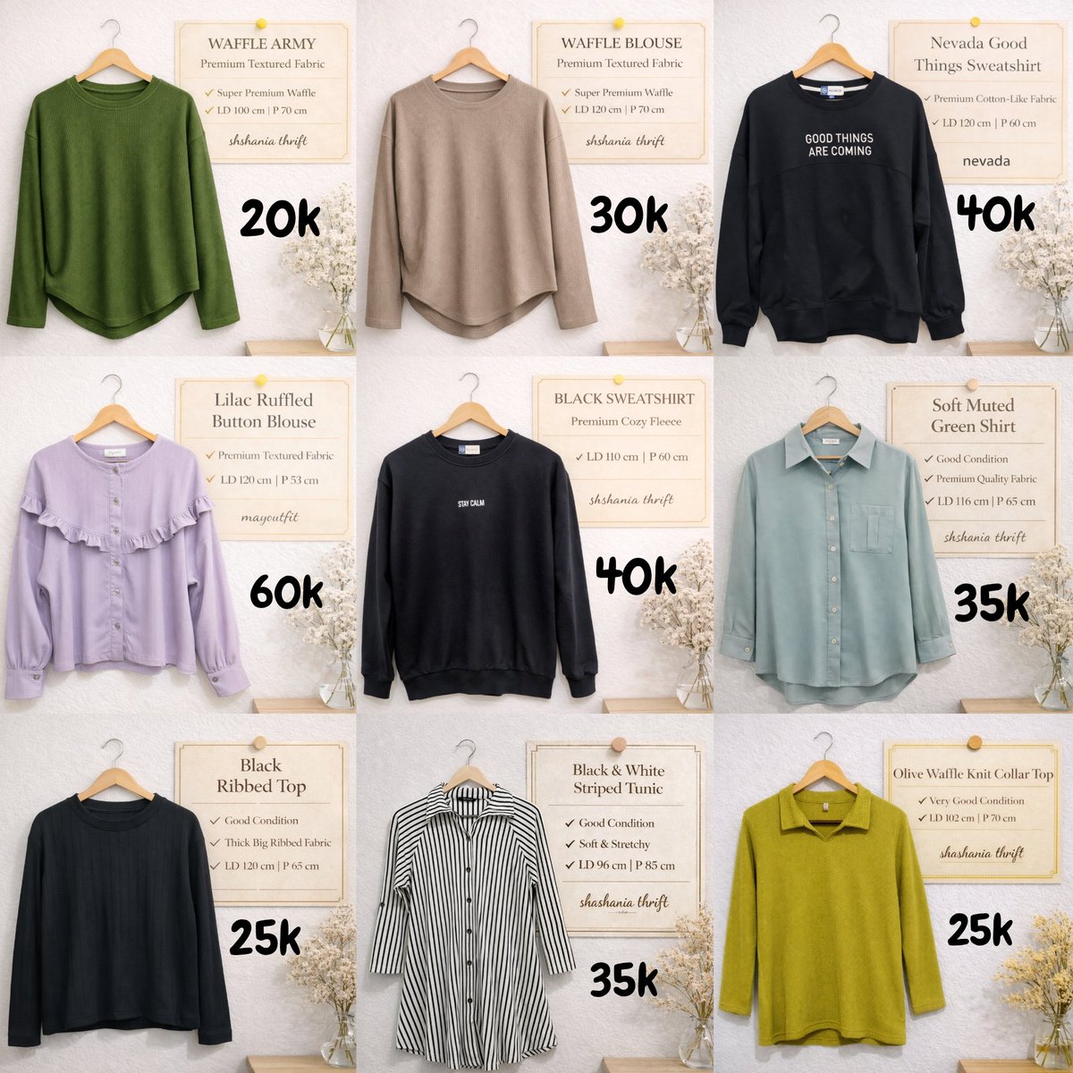 alyzline's tweet photo. @choihyunsuyk wts sell jual preloved
baju atasan crop top vest kaos kemeja sweater outer cardigan tunik dress turtle neck oversized rok panjang celana kulot jeans blouse slimfit

✅ shopee
💌 dm for order
📍 bekasi https://t.co/SyW5i5LA9l