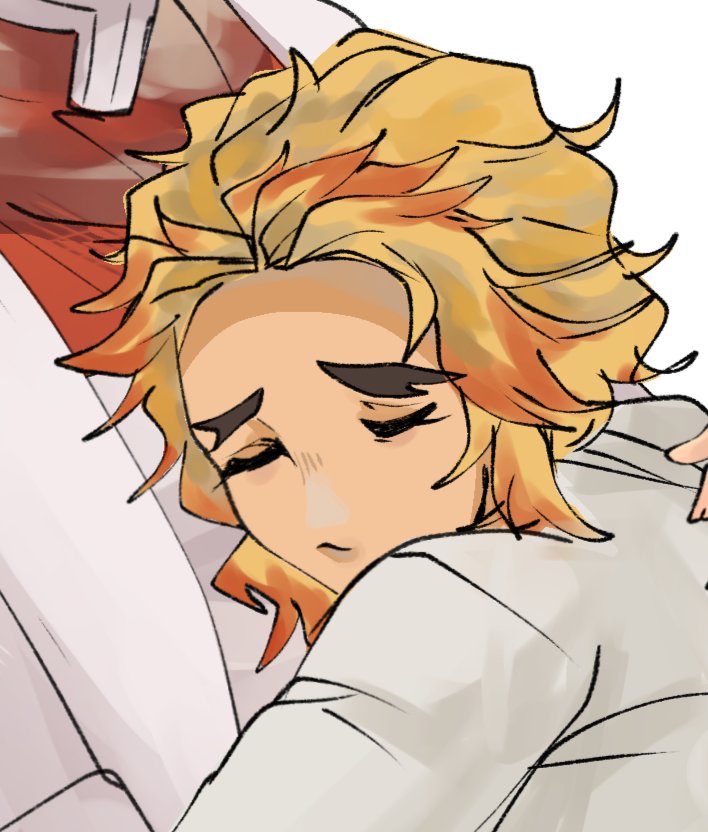 PinkieSpot's tweet photo. I haven't draw anything abt Kny in a while but I have this Senjuro https://t.co/N7WcRsE8gX