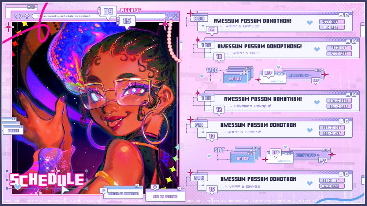 What’s happening in the garbage can this week!  💫👾 Mar 9th - Mar 15th  💫👾