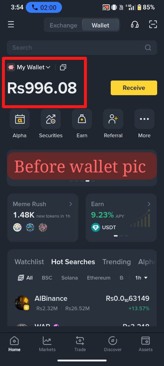 Zaynox_Trade's tweet photo. @binance Littery I can't imagine binance have very strong coin this name IRAM token in binance wallet bsc chain mind blowing coin czz this made me millionaire 🤑 thank so much binance 🤗 @IramToken #IRAM #binancewallet #crazytoken https://t.co/EtsBLtsKvn