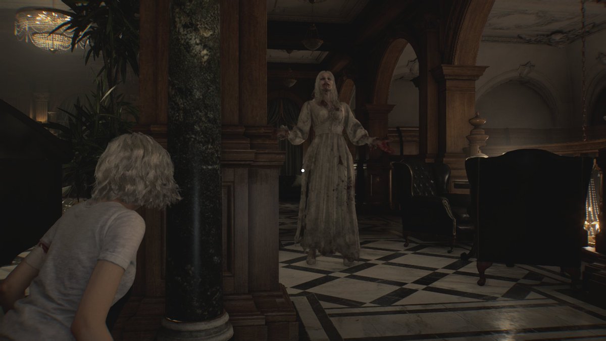 Schnuron's tweet photo. I've been playing Resident Evil 9, and I still haven't finished it yet. I like it so far. https://t.co/XTgBKHgM4o