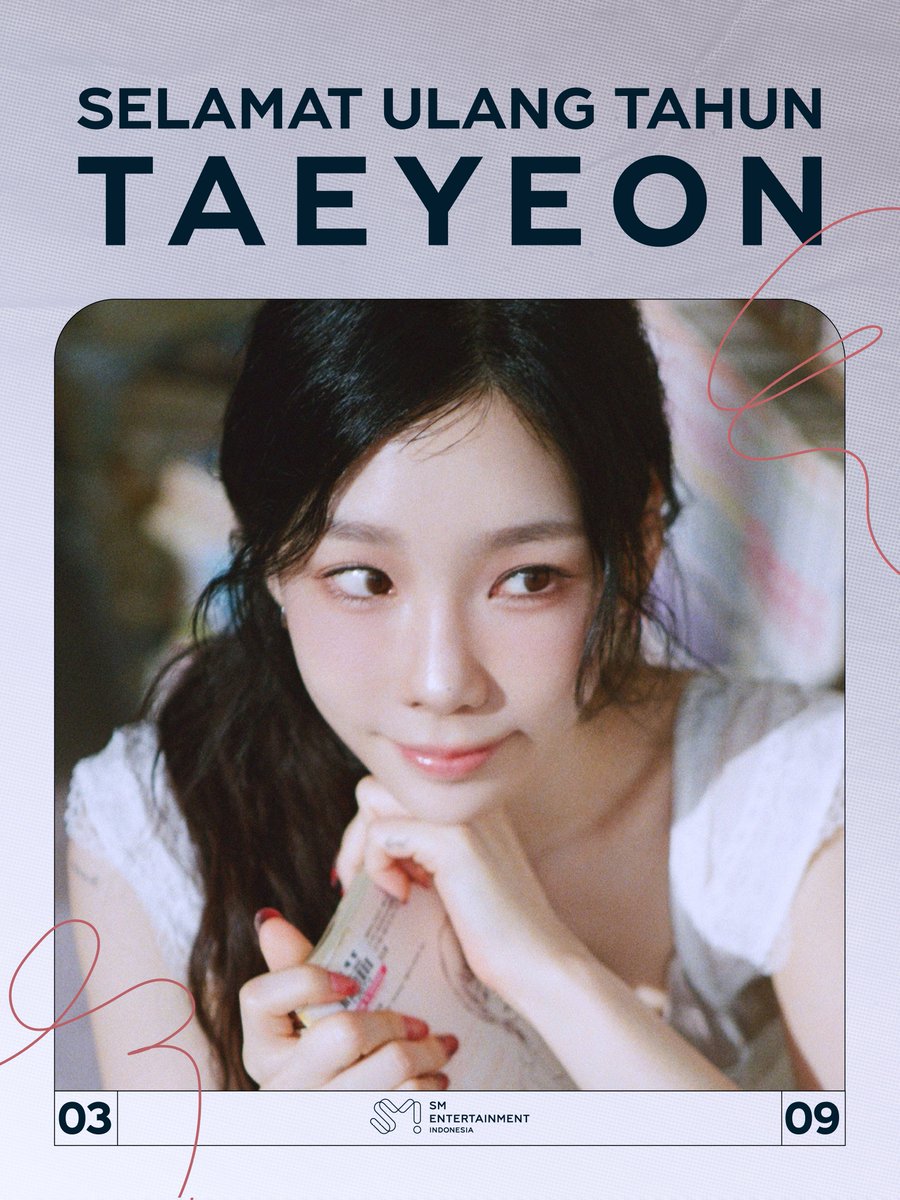 SMTOWN_Idn's tweet photo. Selamat ulang tahun, TAEYEON 🥳

Happy birthday, TAEYEON 🥳 

#HappyTAEYEONDay 
#TAEYEON #GirlsGeneration
@GirlsGeneration @TAEYEONsmtown https://t.co/wLw4SyU82f