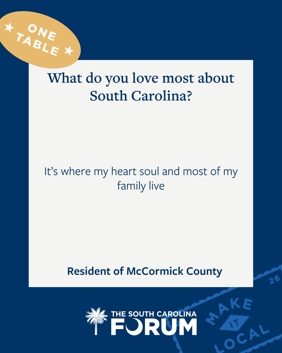 The South Carolina Forum tweet media