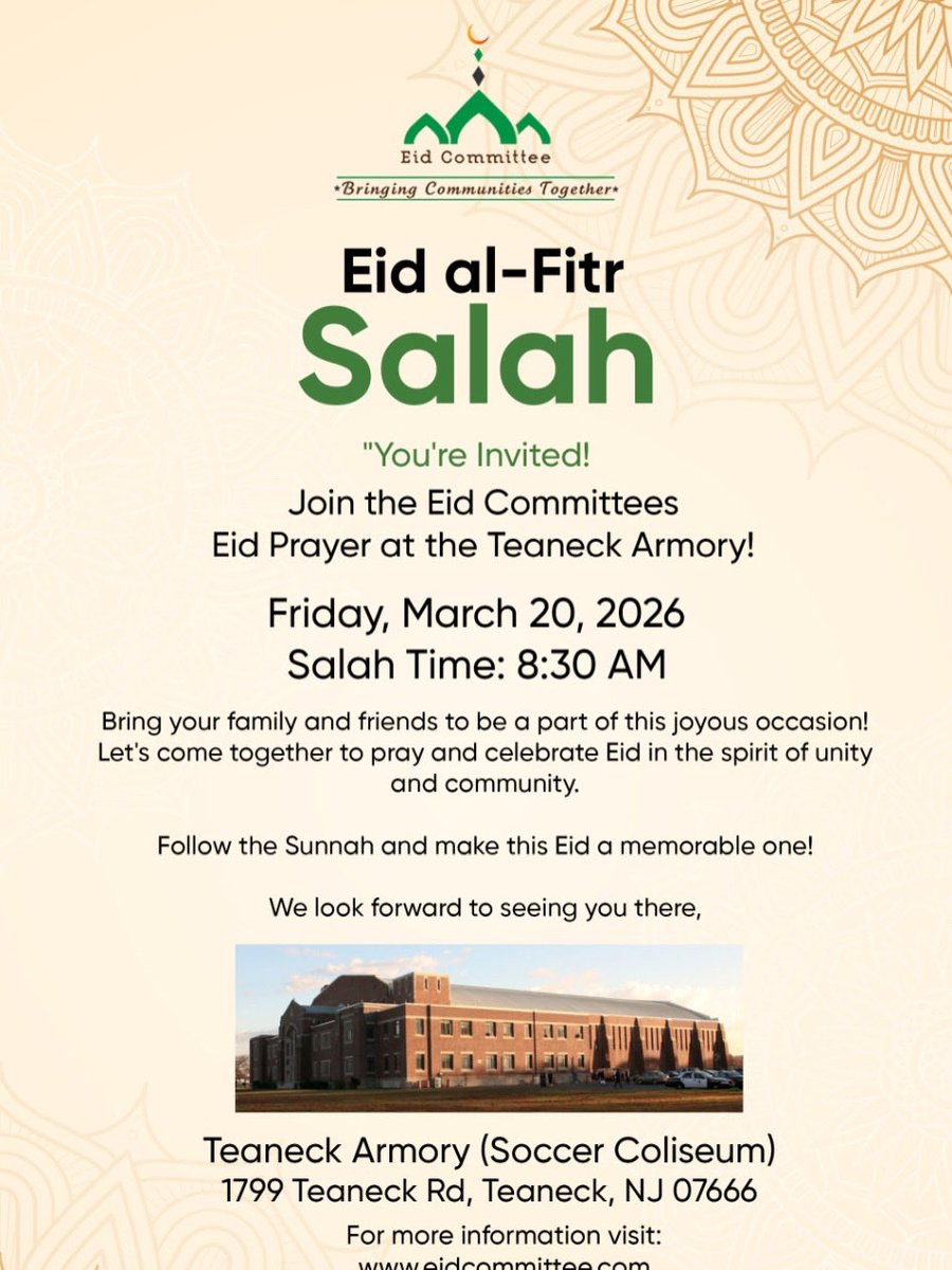 Eid Committee of New Jersey tweet media