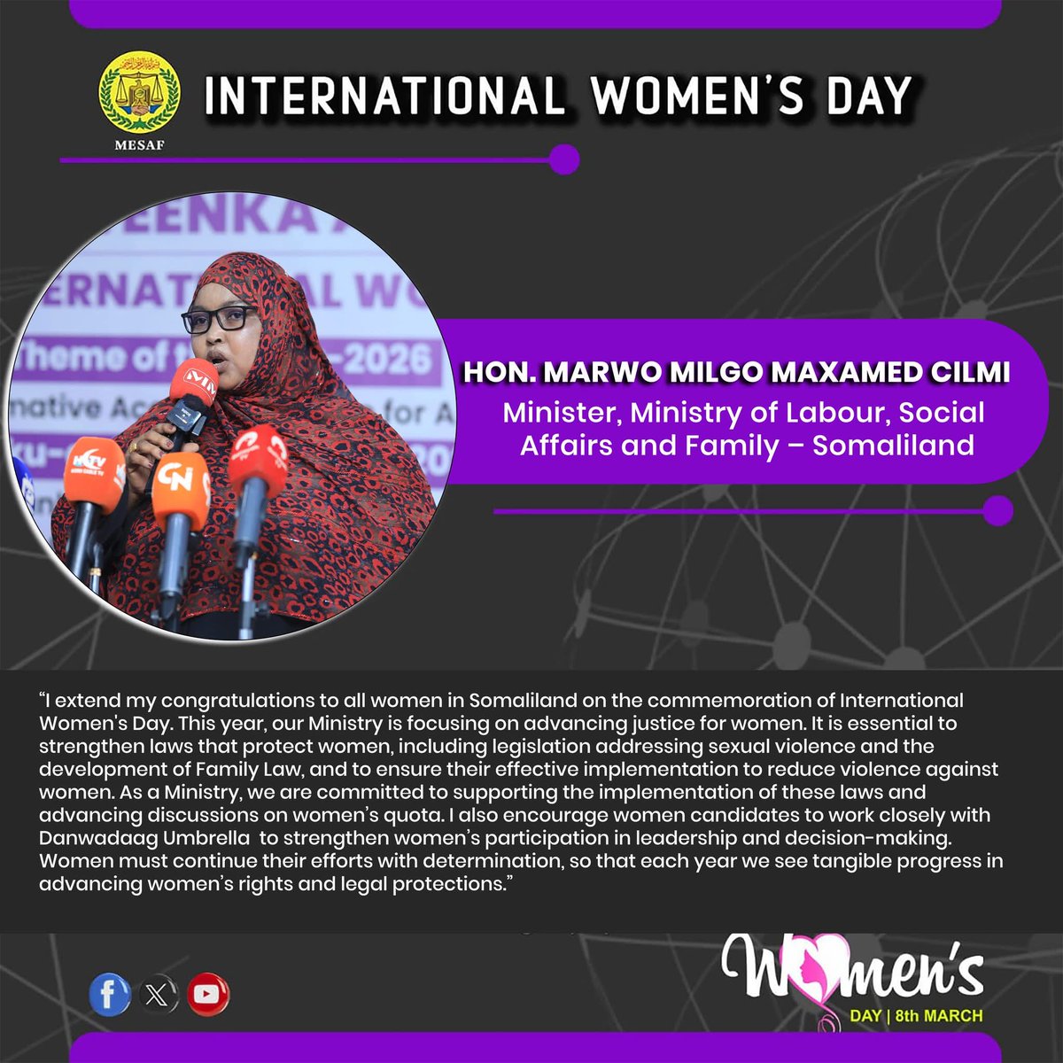 Ministry of Labour, Social Affairs & Family tweet media