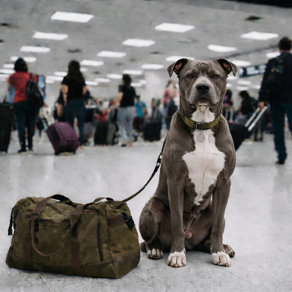 For seven long years, he served without ever asking for anything in return.

His name is Sergeant Diesel, a 7-year-old Pit Bull veteran dog who walked beside soldiers through dust, danger, and the tense silence that follows every mission.

On February 20, 2026, Diesel stepped off