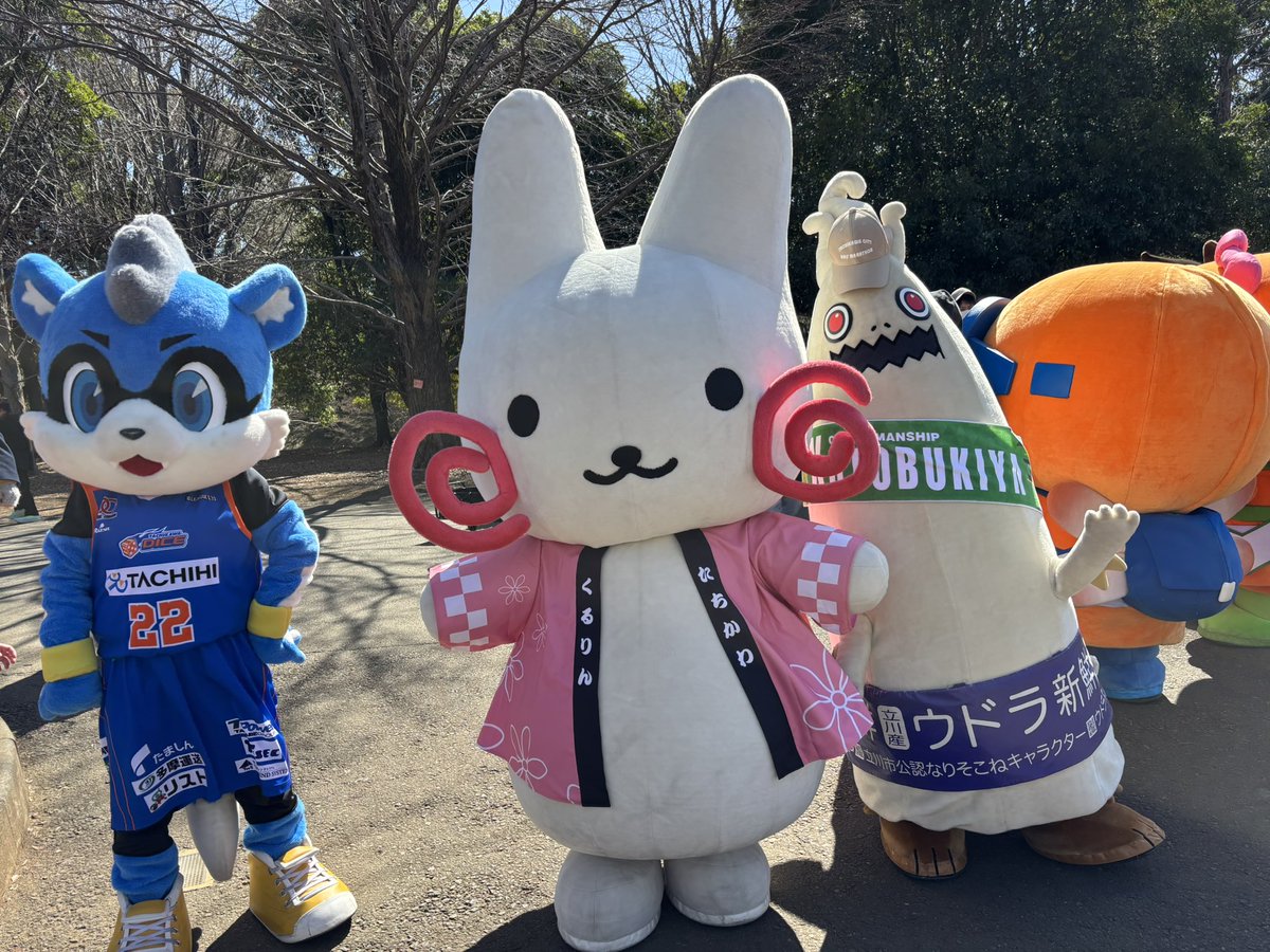 udo_lla's tweet photo. 昨日は『立川シティハーフマラソン2026』でウドラと遊んでいただきありがとうございました。
おかげさまで多くのお客様と楽しい時間を過ごすことができました。
また皆様とお会いできる日を楽しみにしております。
#ウドラ #立川 https://t.co/ZDM9mbs3PU