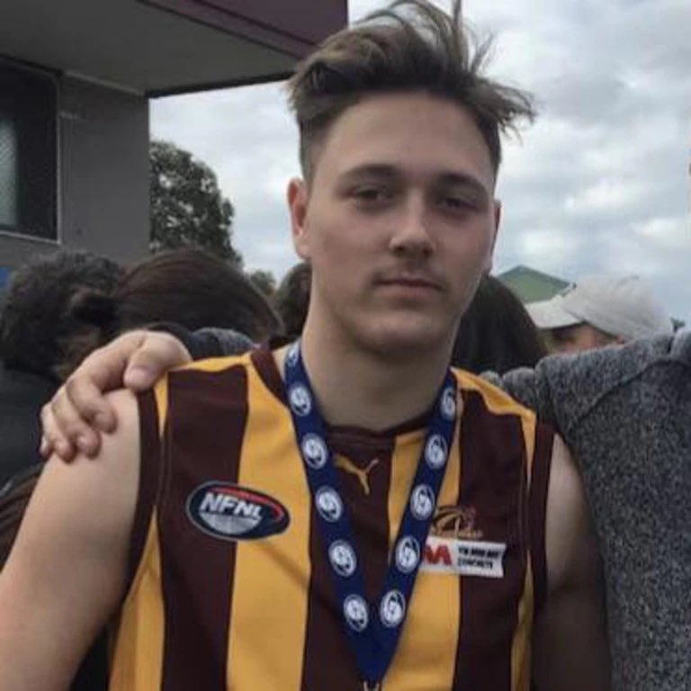 RIP Aidan Becker. ❤️

He was murdered by thugs with a machete, while protecting another kid.

<a href="/VicGovAu/">Victorian Government</a> is an accomplice in this murder. Crime is running rampant in Victoria &amp; all they have done is provide amnesty bins for machetes. Disgusting.