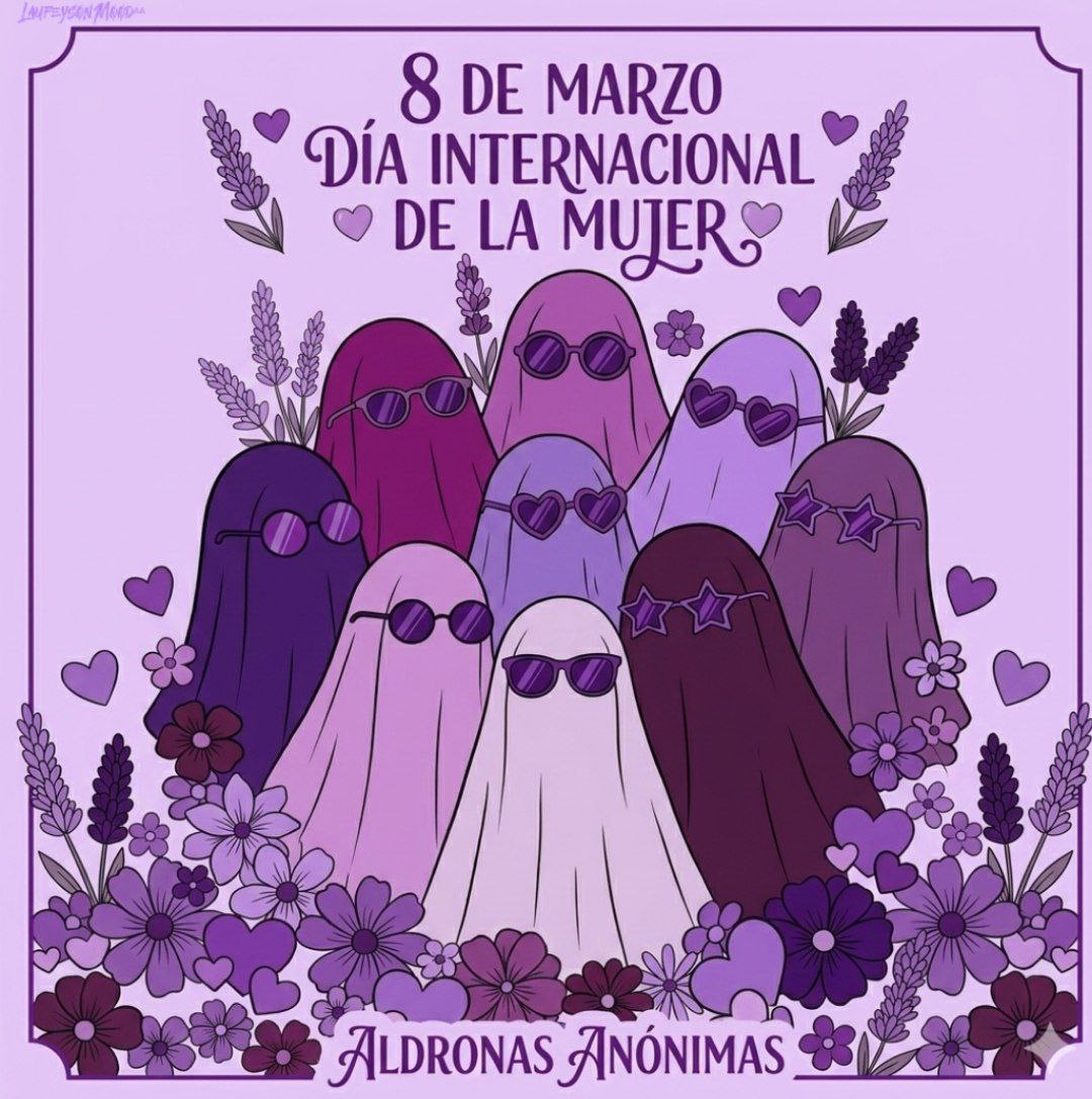 El 8 de marzo se conmemora, el día internacional de la mujer, dónde hoy las anónimas recordamo la resiliencia y los invaluables logros de cada una de nosotras 💕

Las fechas como hoy nos recuerde que la equidad y el respeto son compromisos de todos los días 💜

By <a href="/SnyLaufeyson/">LaufeysonMoodᴬᴬ</a>