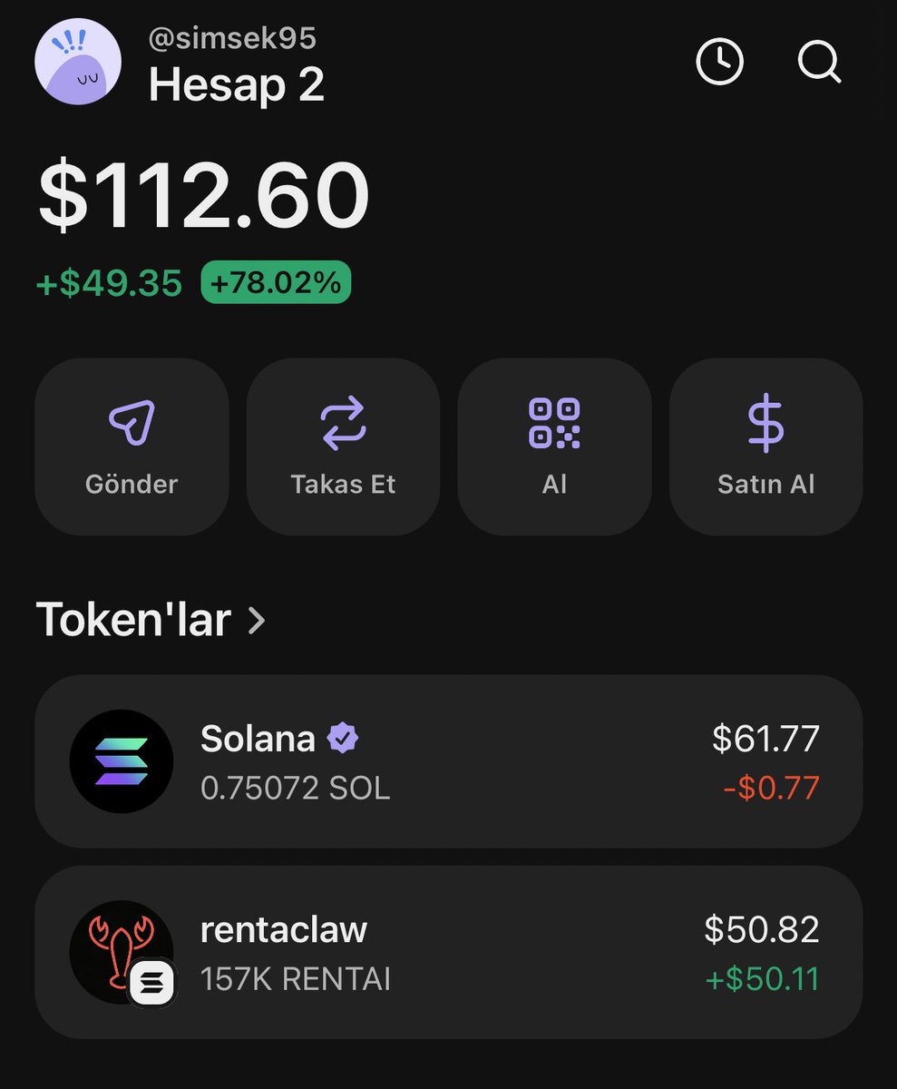 $RENTAI I sold half of the remaining shares in RENTAI for 320k. The project is really good, I'm still holding onto it and following the developments.