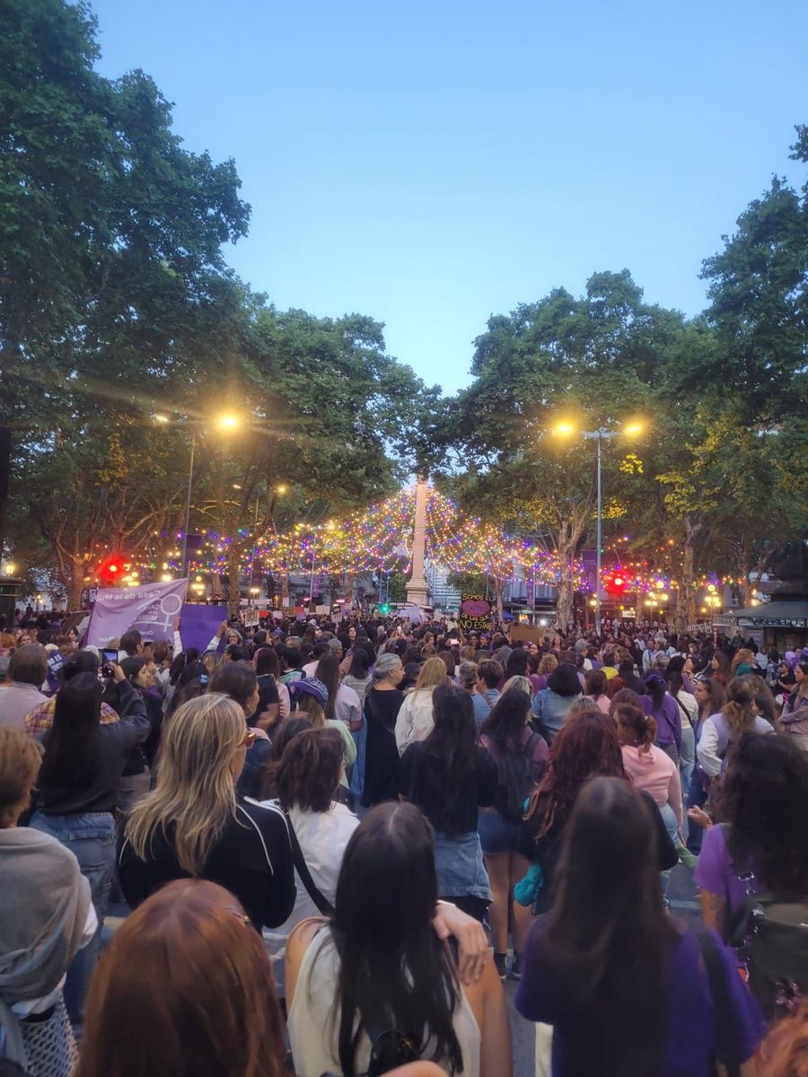 blancarodgon's tweet photo. Muchos de los derechos de los que hoy gozamos se los debemos a la lucha de otras. A todas ellas las recuerdo hoy. Por ellas, y por las que vendrán, hoy marcho. Porque la amenaza de retroceder en lo conquistado nunca desaparece.
Las nuevas conquistas también me interpelan y ocupan un lugar central en el rol que hoy ejerzo.
Que este día sirva para recordar, una vez más, que la igualdad no es un gesto simbólico, sino una tarea colectiva y permanente.