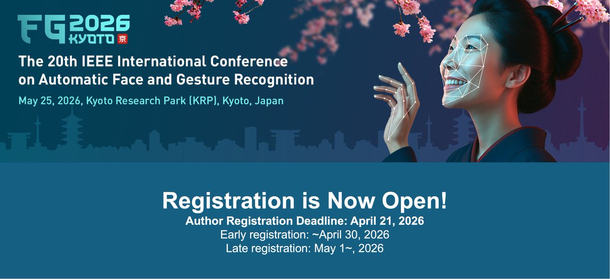 IEEE FG 2026 tweet media