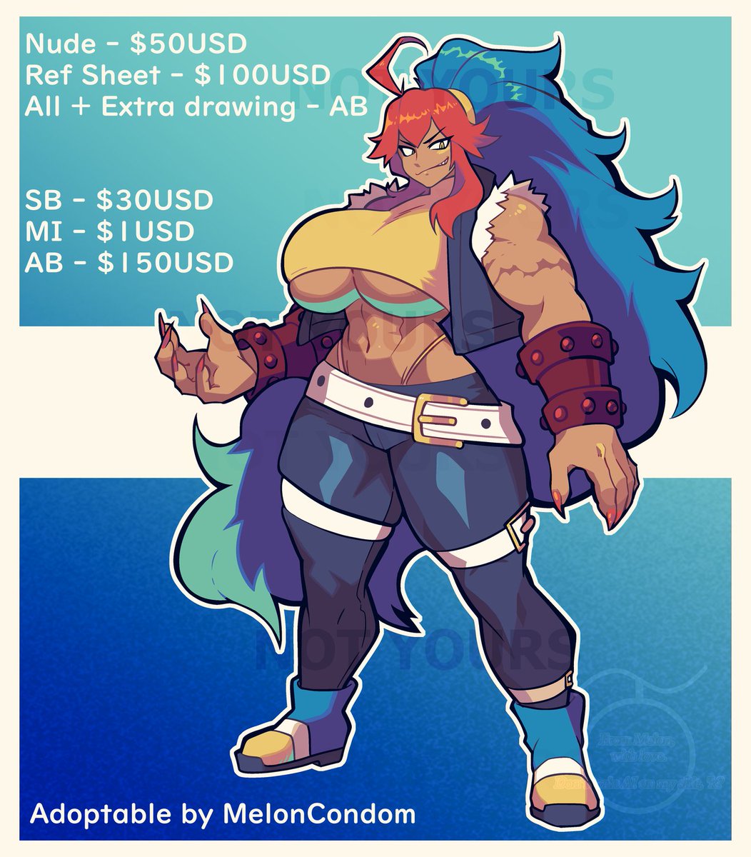 MELON 🔞 (C0MMS CLOSED, WAITLIST) tweet media