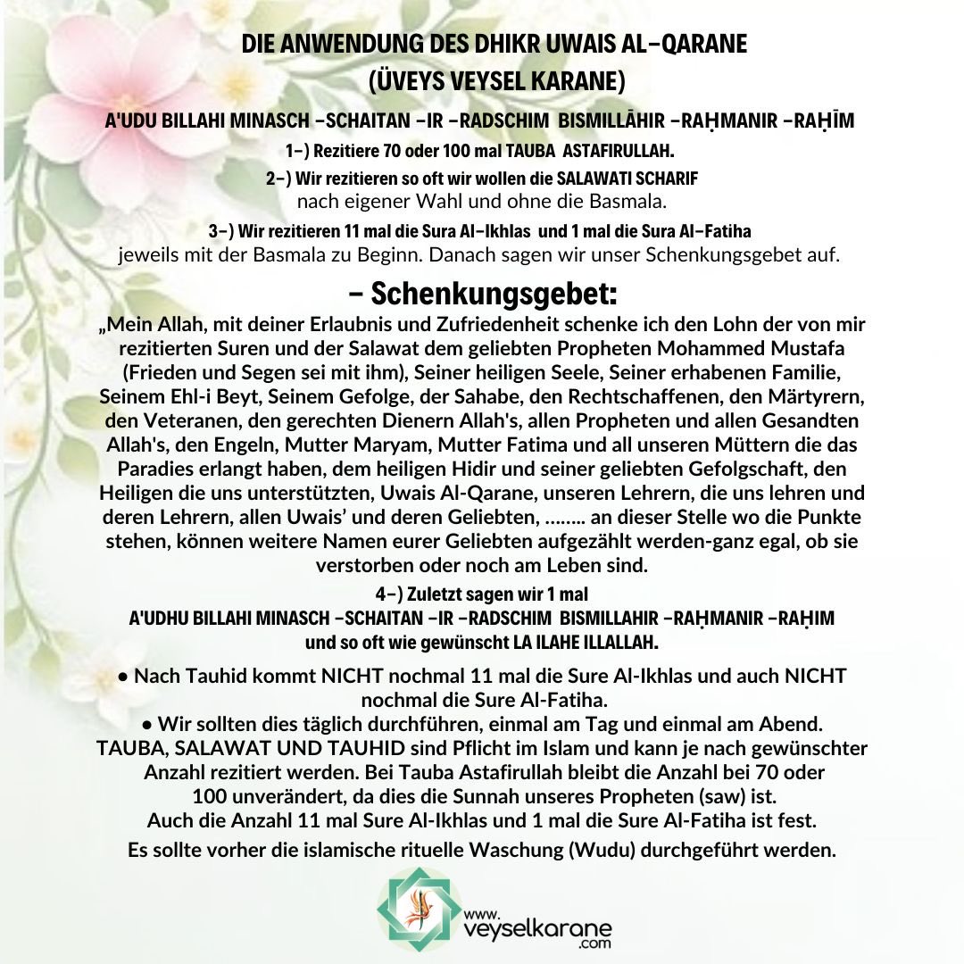 uwaisindeutsch1's tweet photo. Verliebt euch, liebt Allah, ohne eine Gegenleistung zu erwarten.
Denkt nach, denkt wirklich nach:
Welche unzähligen Gaben hat Allah euch geschenkt?

@veyselkarane @LUwaysi @UveysleriS @azerbaycan https://t.co/AYWKWNnMGV