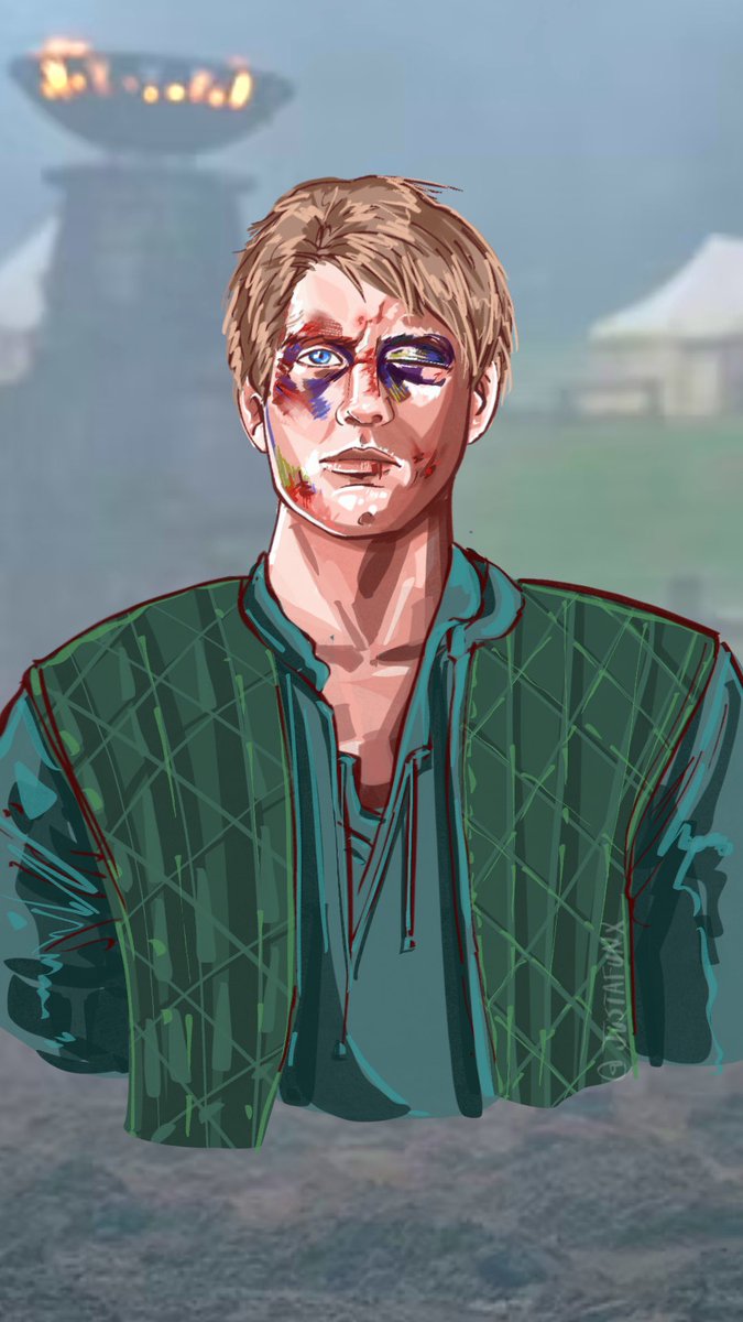 Ser that holding himself for the night 

#TheKnightofthesevenkingdoms #duncanthetall #SerDuncanTheTall