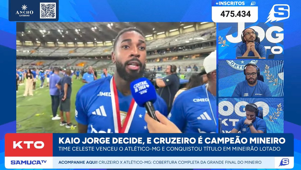 “Feliz por ter dado a assistência para o gol do título, mas muito mais feliz de ter participado na briga e ter ajudado meus companheiros”

Entrevista do Gerson na SamucaTV