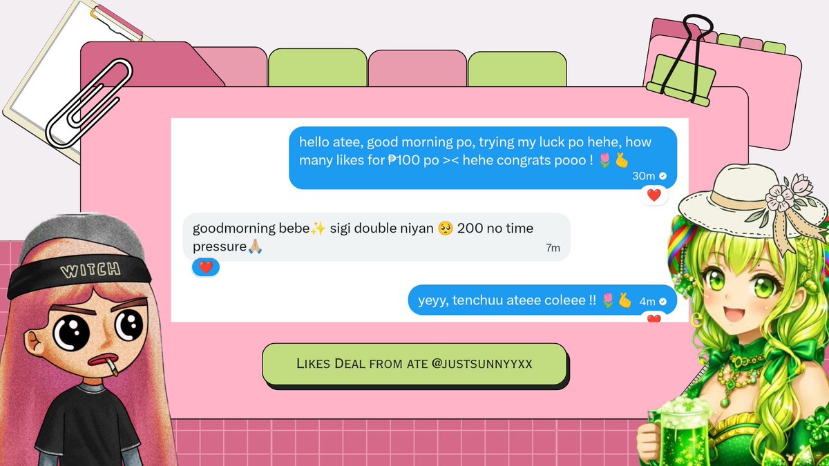 hello, yeorobun ! kindly asking for your help to achieve 200 likes on this post, thank you so much ! 🌷🌱

Likes Deal from ate <a href="/justsunnyyxx/">𝒄𝒐𝒍𝒆𝒛𝒛 𓍢ִ໋🪷*:･ #slotcoffee🍀</a>