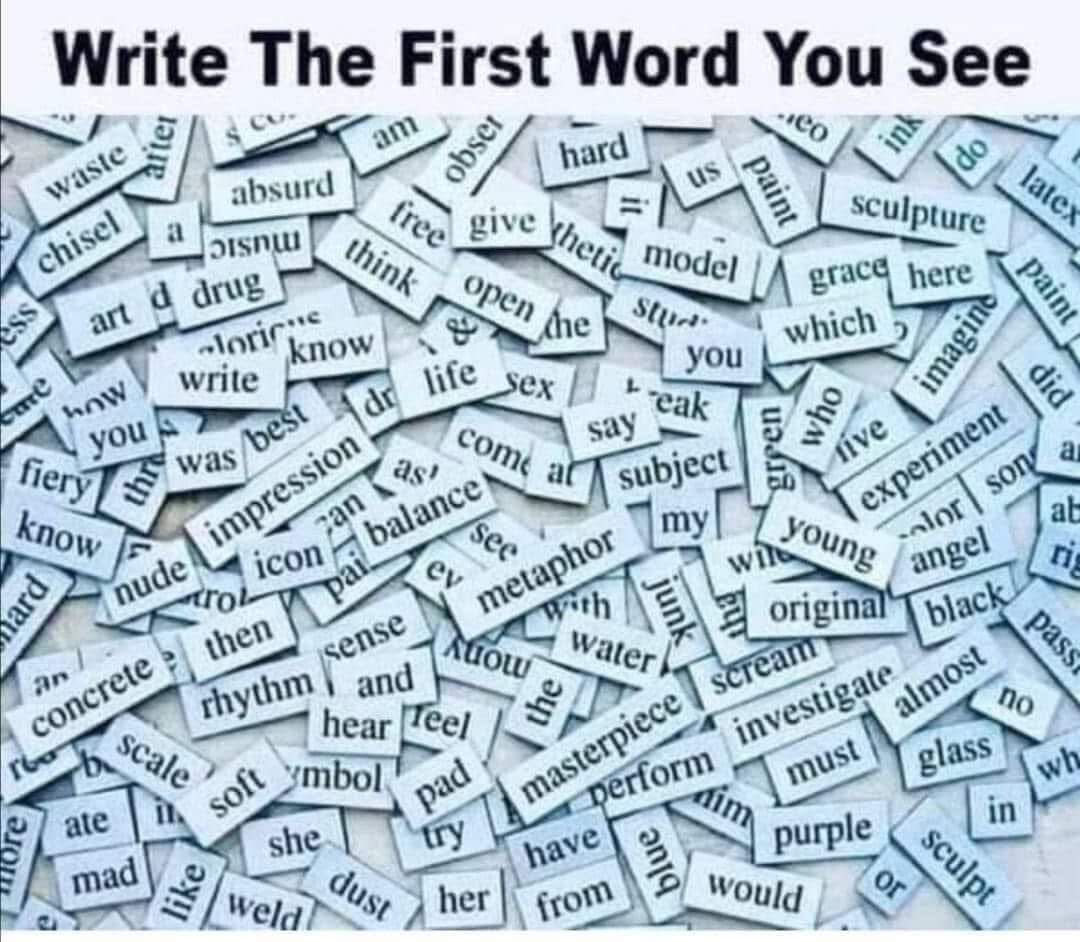 Fast eyes only 

Lets go