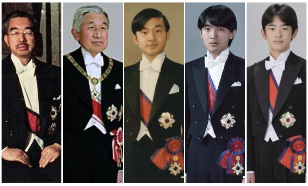 🎌 これが日本の皇統 👑 ✨ 大勲位菊花大綬章 ✨ 第124代 裕仁天皇