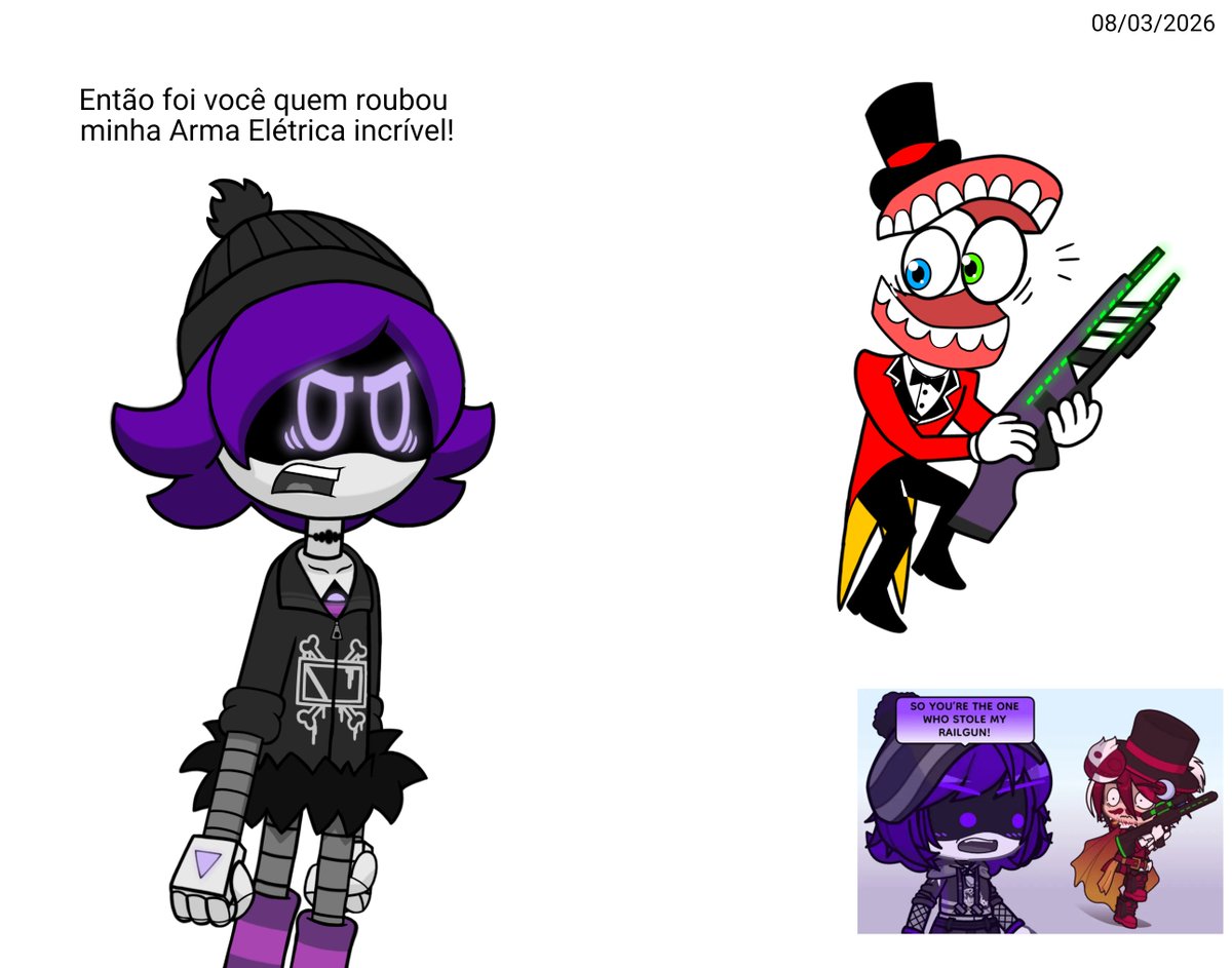 KelvenMathias's tweet photo. ๐ง๐ท Caine, roubou armas dela para outro universo GLITCH! (TADC: 6)
๐บ๐ฒ Caine stole weapons from her and sent them to another universe. GLITCH! (TADC: 6)
#murdedrones #murdedronesfanart #tadcep6 #tadcfanart #UziDoorman #cainetadc #ibisPaintX #ibispaint https://t.co/y4p1xMS028