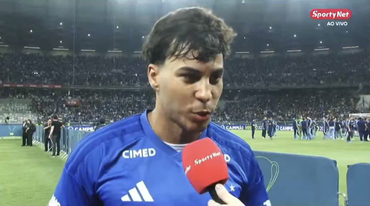 ⚠️ Agora! Kaio Jorge, do Cruzeiro, provoca torcida do Atlético-MG:

“Emoção muito grande, eu adoro fazer gol neles, ainda mais aqui no Mineirão, 50/50. Na próxima vez, o Governo de Minas tem que colocar só a torcida do Cruzeiro, porque eu não escutei a torcida deles cantando em