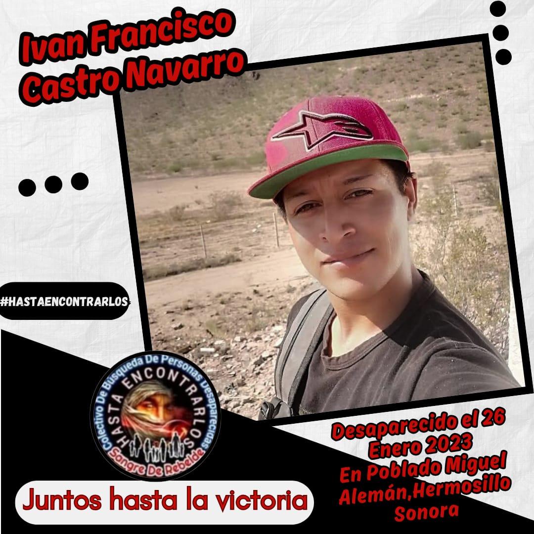 carodechino123's tweet photo. #TeBuscamosIvanFranciscoCastroNavarro‼
#Levantado el 26 /01 /2023 En#PobladoMiguelAleman #Hermosillo #Sonora #Mexico🇲🇽‼ via@
NormaG10196522 RTsSolidario https://t.co/vSYSzoPBA5