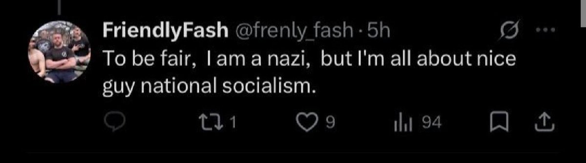 gator_gum's tweet photo. @mario4thenorth She didn't label him a Nazi... He did.

You might want to try not being a dick.... https://t.co/s6ZmKlmd3T