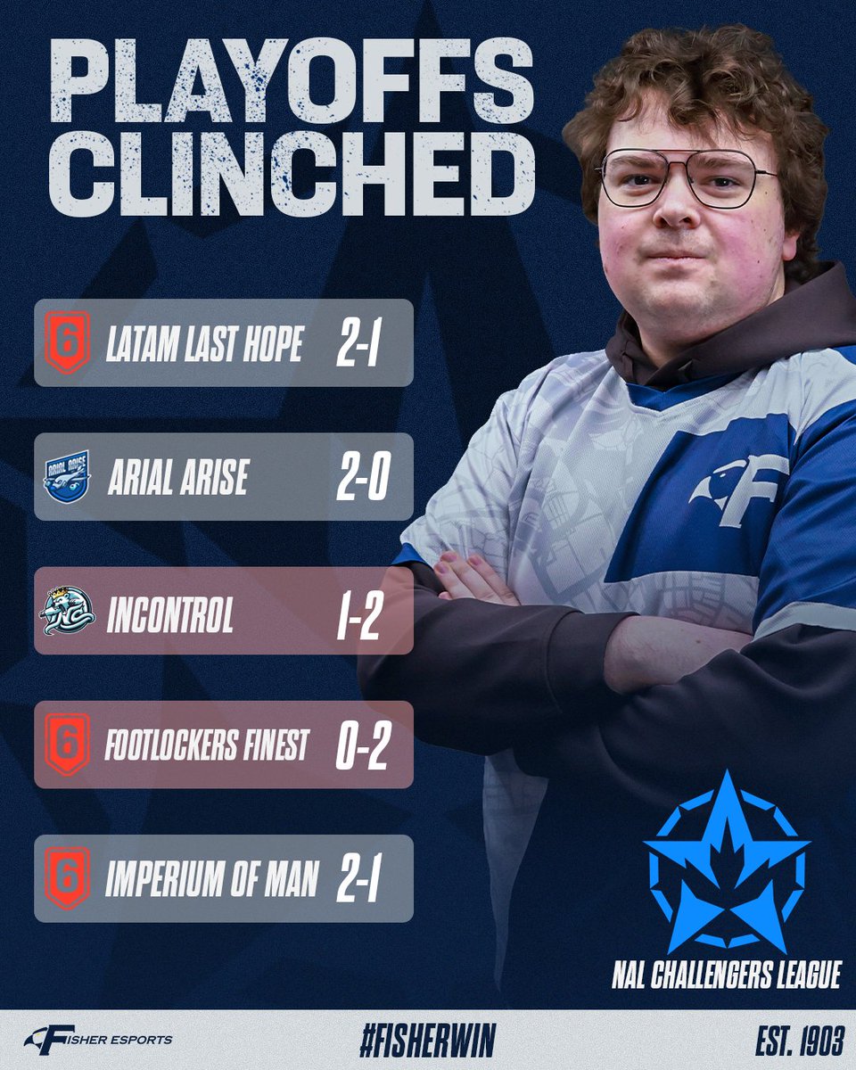 Fisher Esports tweet media