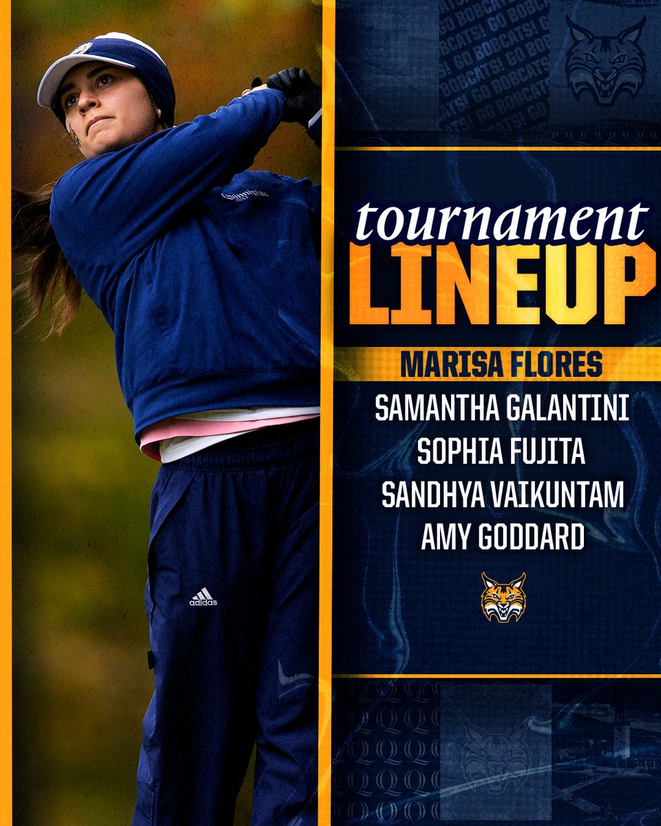 Here's our lineup for the Low Country Intercollegiate 😼 

#BeGreatToday