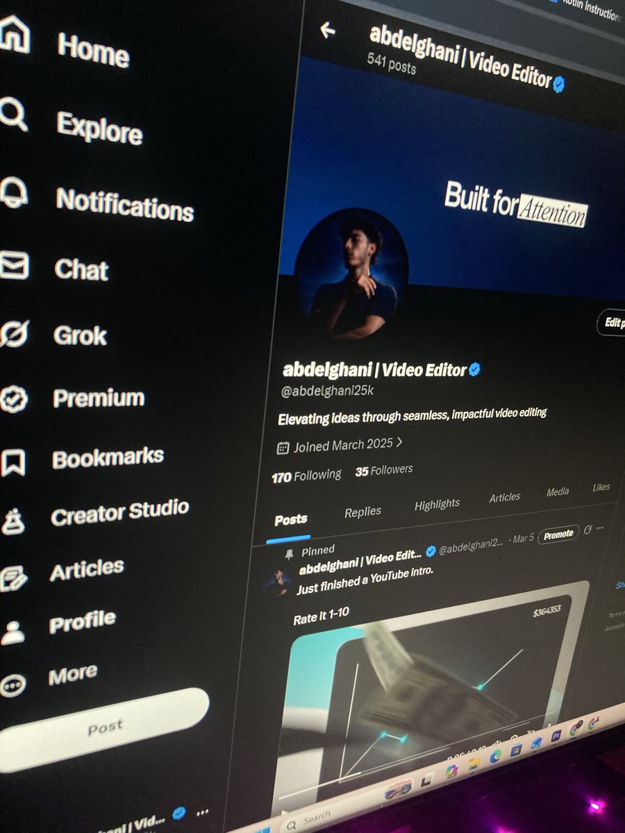 abdelghani | Video Editor tweet media