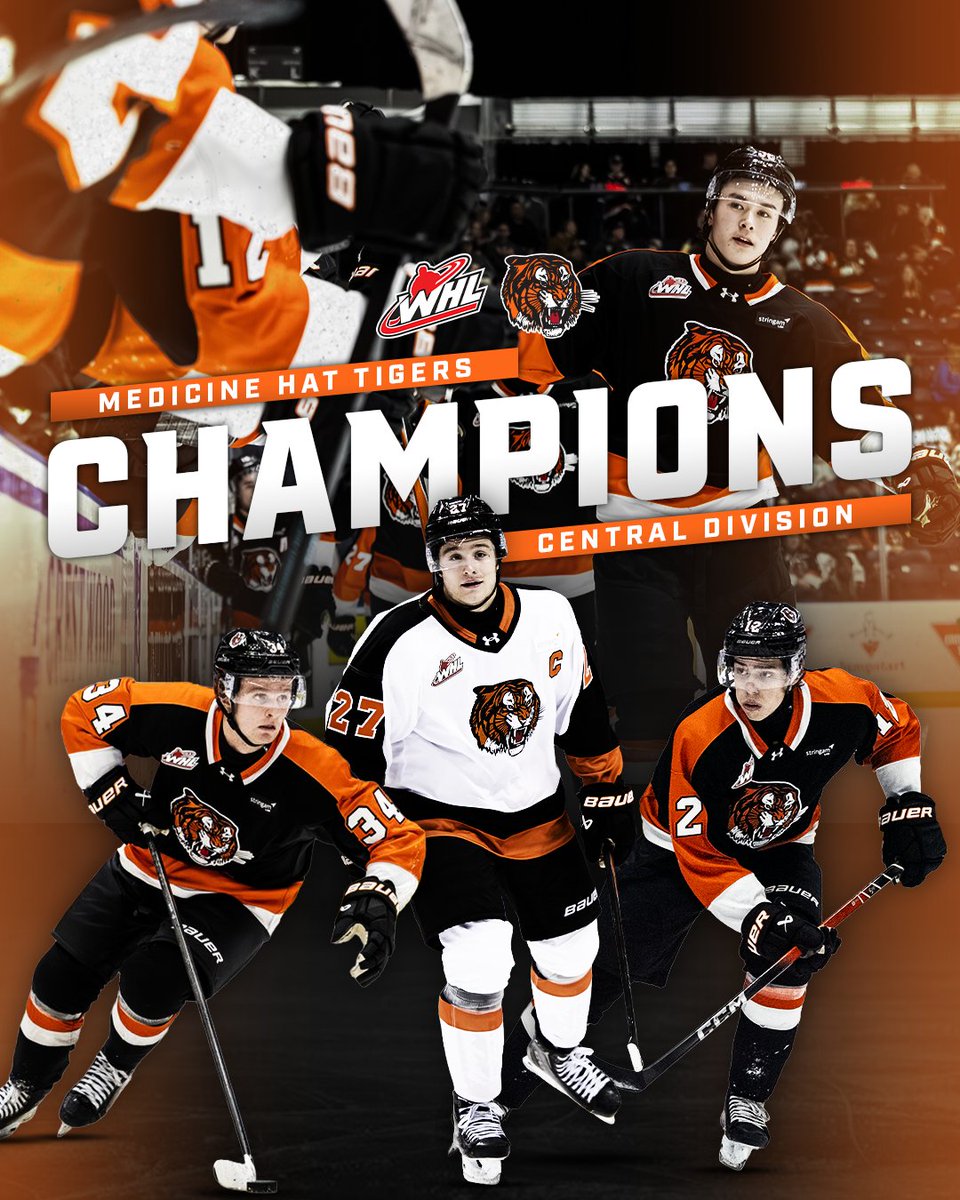 The Central Division is 🔒'd up!

The 2025 WHL Champions have back-to-back division titles.