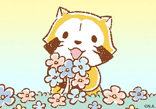 みんな、いつも応援ありがとミャ～(◆'∇'◆) #ラスカル #サンキューの日