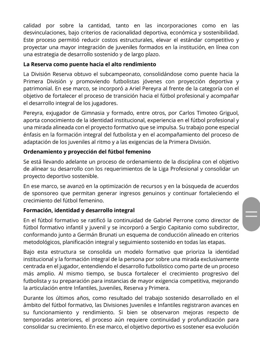 Gus_Michemberg's tweet photo. 🚨#GELP Y #CGE| Comunicado oficial.

Política y gestión deportiva en Gimnasia
La Comisión Directiva presentó un informe sobre el proceso de ordenamiento y profesionalización del deporte en el club, iniciado el 4 de diciembre de 2025. https://t.co/7BkXAWf7ta