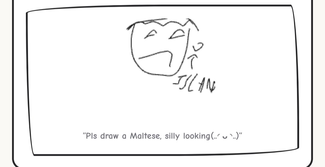 falopa_gato's tweet photo. I just now have realised that Maltese are a breed of dogs and this person was very likely not talking about a person endemic to Malta https://t.co/HSIWnK3yAO