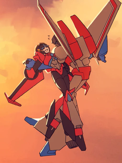 doodling more Skybound #windscream bc it thankfully isn't in the comic to make me suffer more #windblade #starscream #transformers