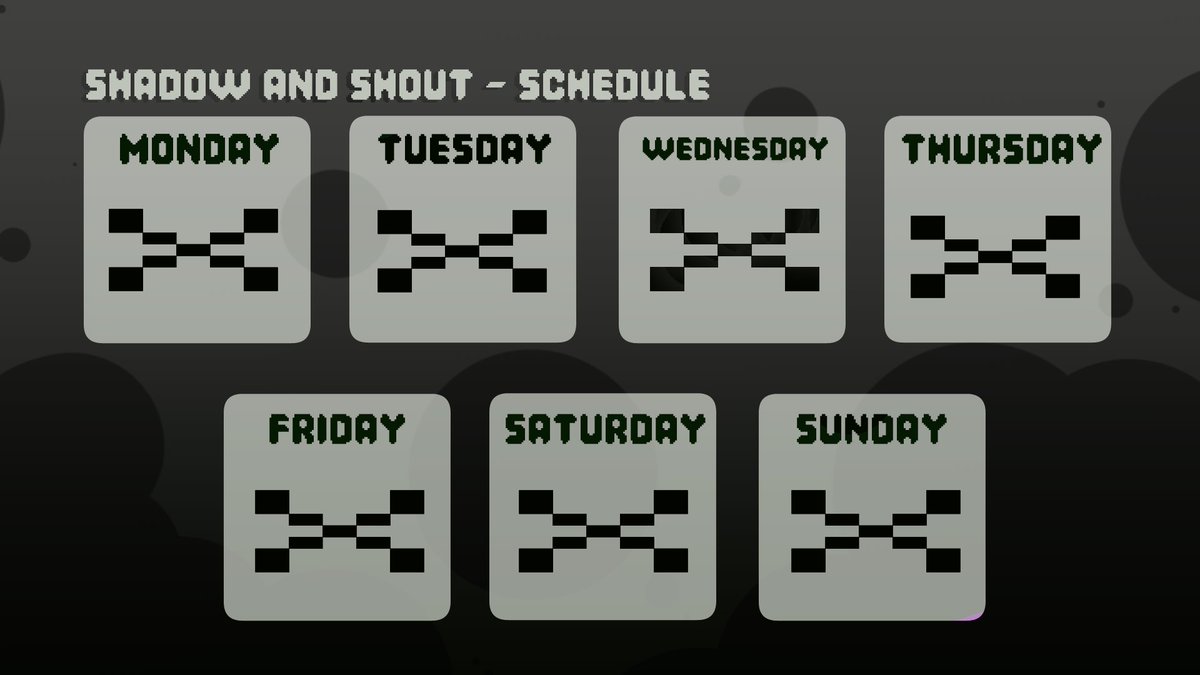 Shadow & Shout | Streamer Duo! 💚💜 tweet media