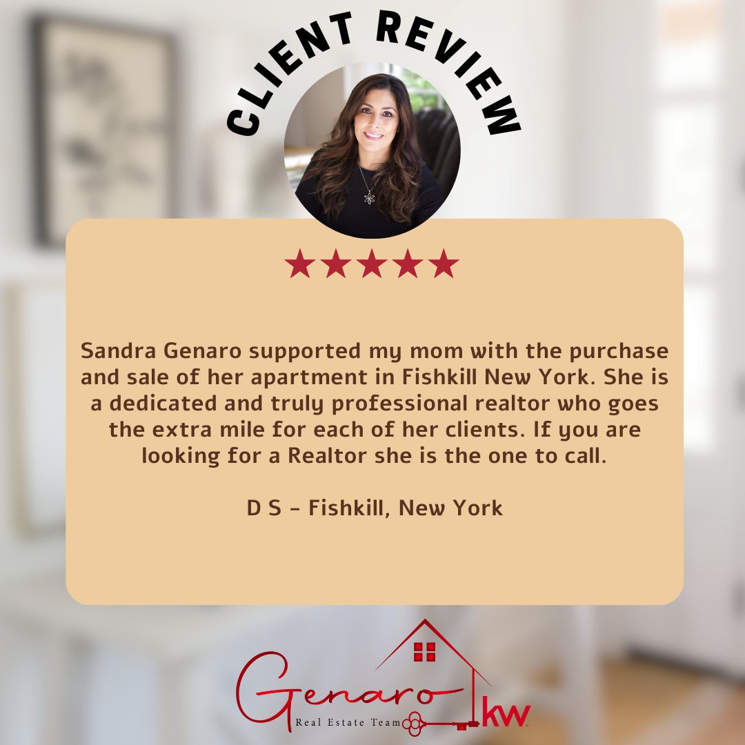 SandraGenaro2's tweet photo. ⭐️⭐️⭐️⭐️⭐️
Every closing, every new home, and every happy family reminds me how fortunate I am to do this work. 🏠💫
Thank you for trusting me and my team with one of life’s most important milestones.
#nyrealtor #nyrealestate #nyrealestateagent #ctrealestateagent #CTRealEstate https://t.co/cBmNf99HeC