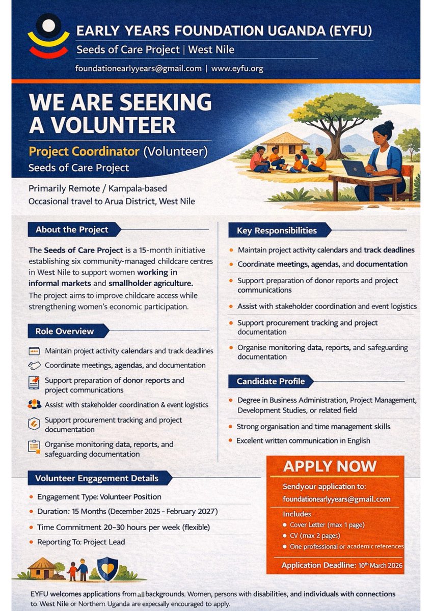 Early Years Foundation Uganda tweet media