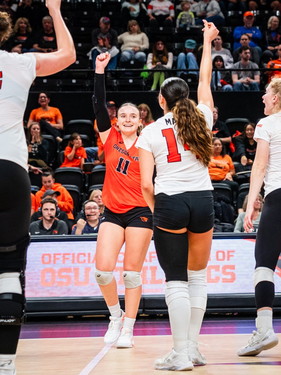 Oregon State Volleyball tweet media