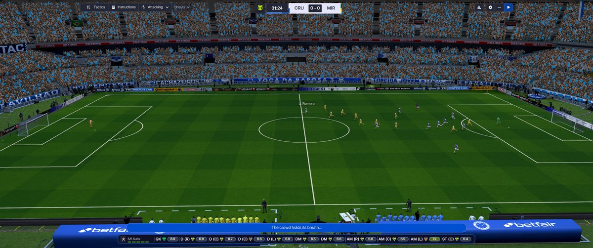 TaoTheWayX's tweet photo. #Cruzeiro #Mineirao #Mineiro #FM26 #StadiumPack #Patreon 2.4 Beta #Linux #PopOS https://t.co/UnJpk6dcRo