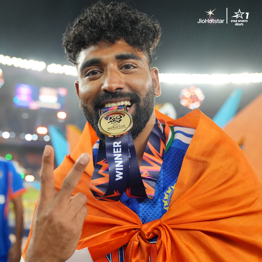 StarSportsTel's tweet image. వరల్డ్ కప్ మెడల్ నెంబర్ 2️⃣

#T20WorldCup | #INDvNZ | #TeamIndia