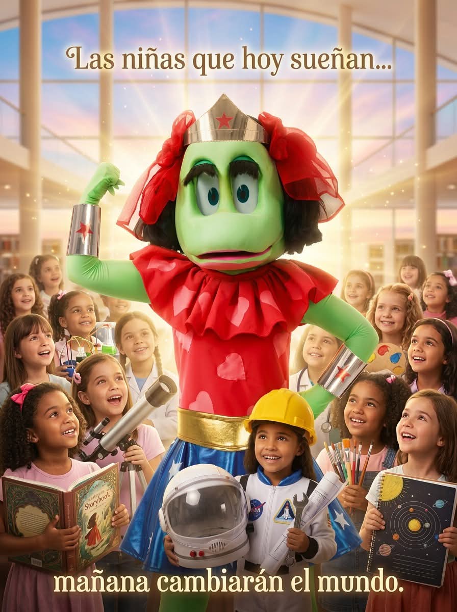 Mafafa Musguito, gran referente de la niñez ochentera.
#DiaInternacionalDeLaMujer 
💜