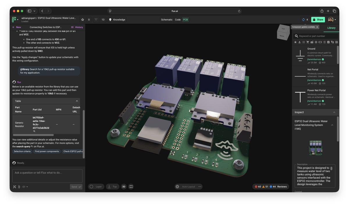 Flux | Design PCBs with AI tweet media