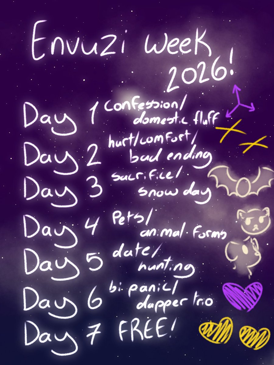 ENVUZI WEEK 2026 💛💜💛 ON NOW!! tweet media