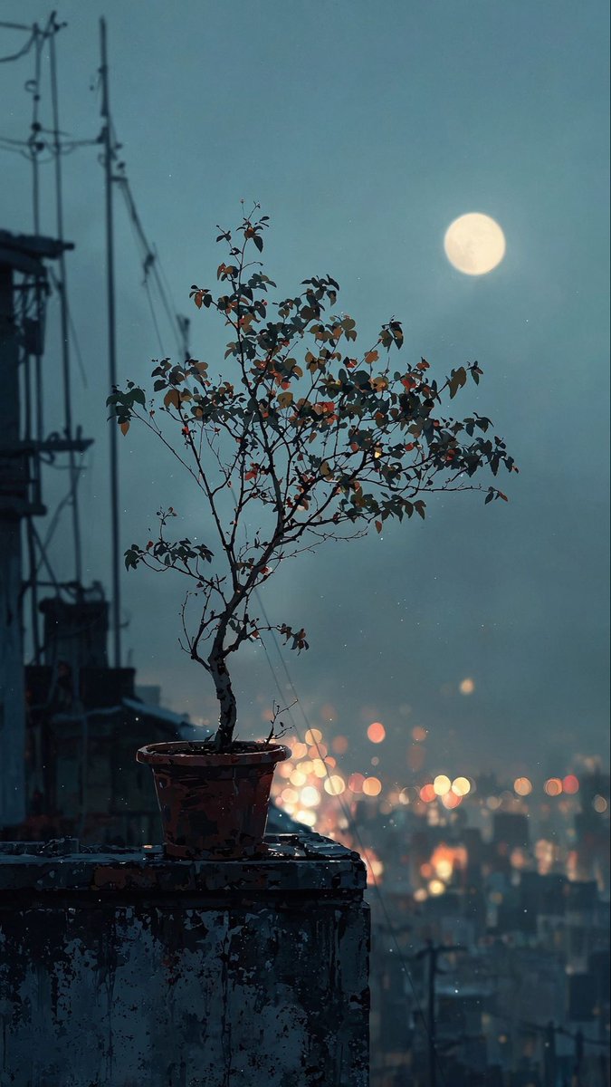 "Leave the worries of the day on the rooftop. Tomorrow is a fresh start”
Good night 🌙