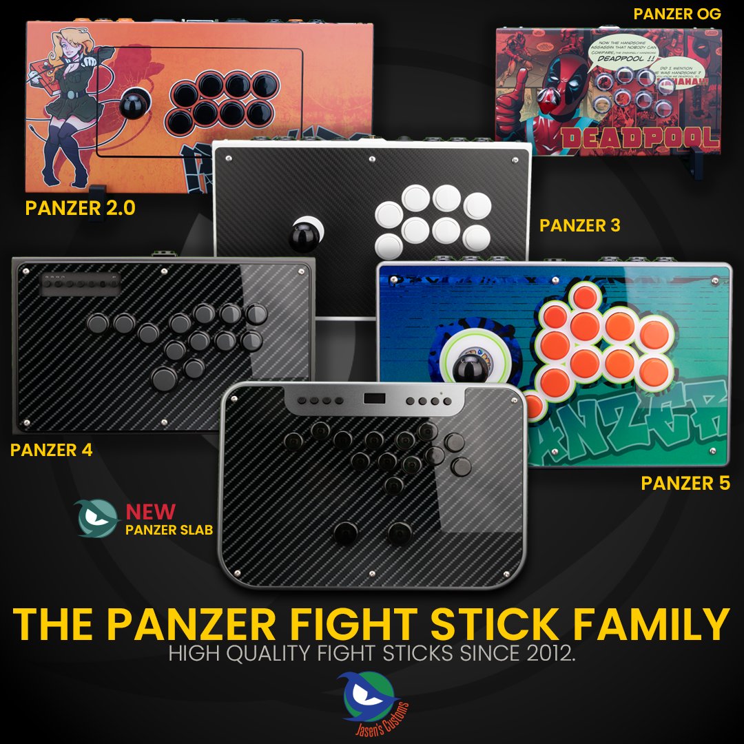 JasensCustoms.com - Panzer Fight Stick tweet media