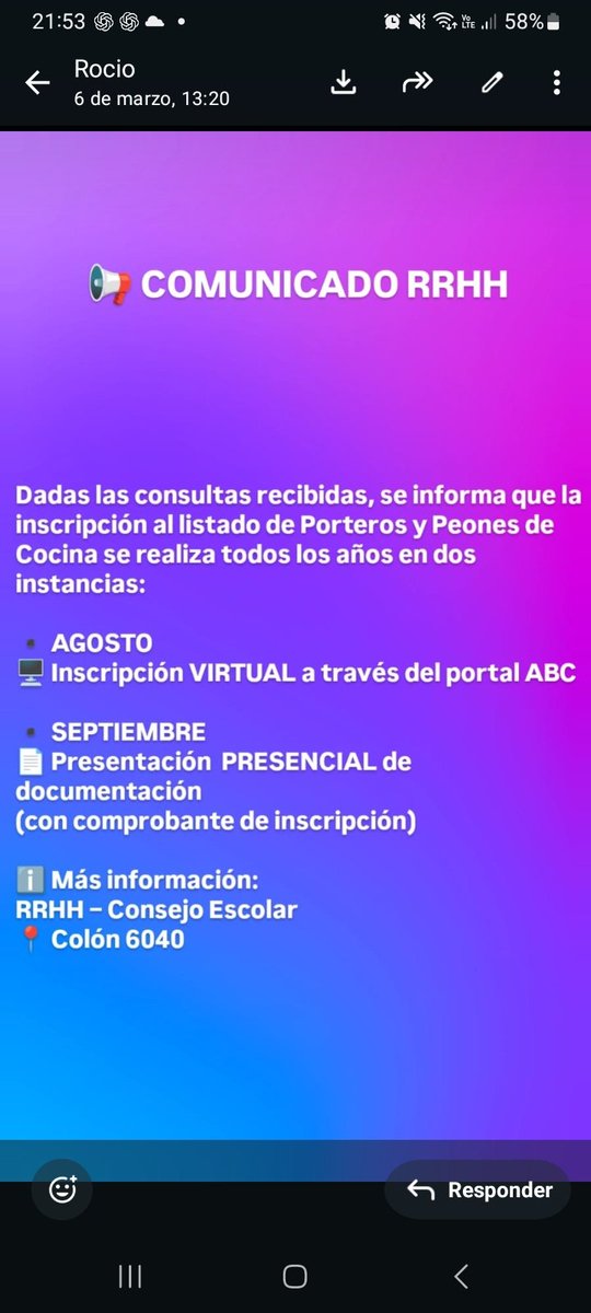 Consejo Escolar Gral Pueyrredon tweet media
